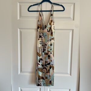 hugo buscati silk dress Hugo Buscati Collection Black Silk Cocktail Shift Dress Size: 2